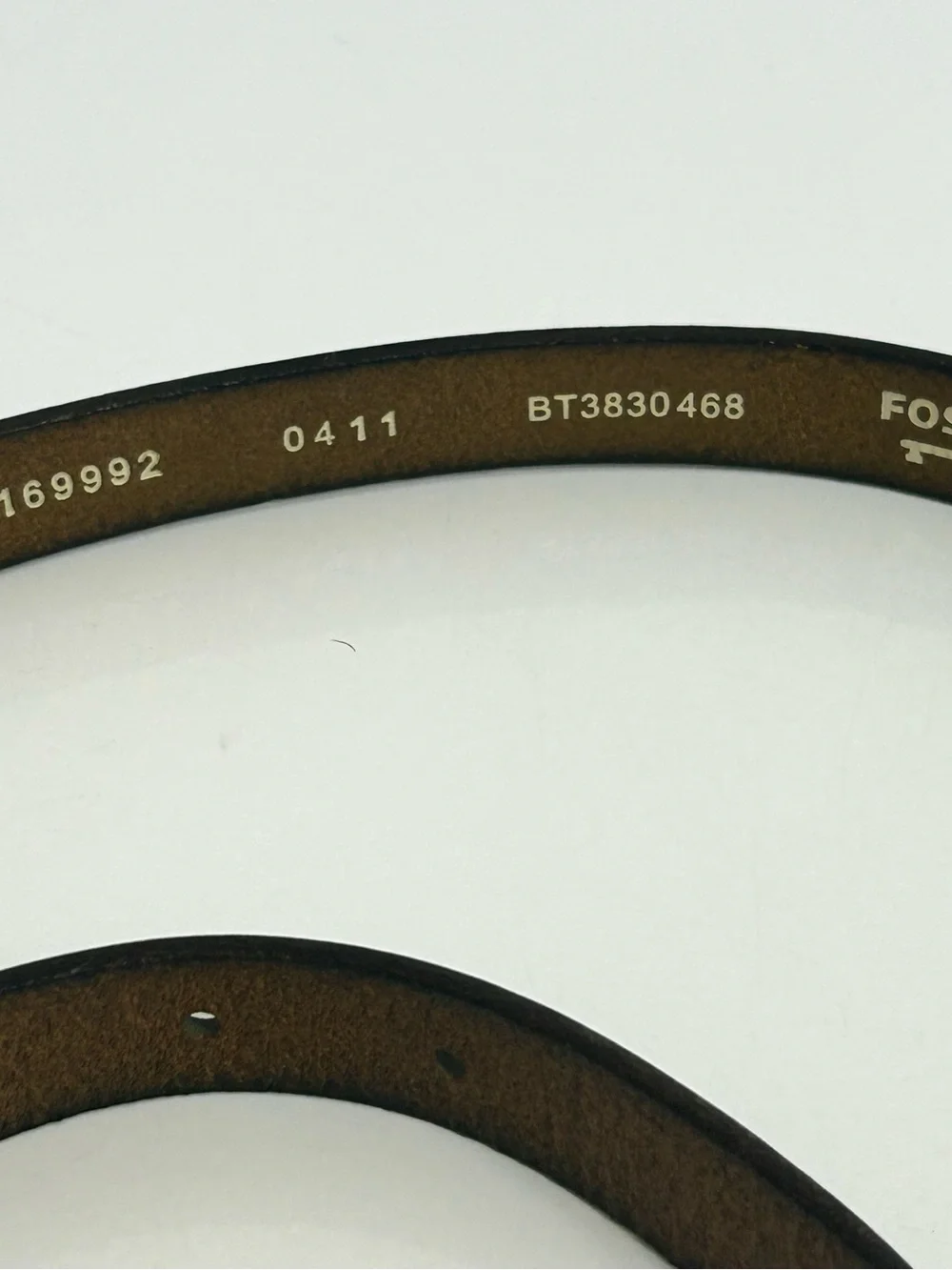 Fossil Leather Belt in Green - women’s Belt size L